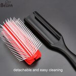 Hair Comb Manufacturer - OEM/ODM MJ Fashionable 9 Row Salon Denman Brush