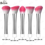 Foundation Brush Manufacturer - OEM/ODM New Metal Handle Synthetic Hair Kabuki
