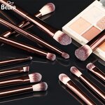 Makeup Brush Set Manufacturer - OEM Custom 20Pcs Cruelty Free Aluminium Handle