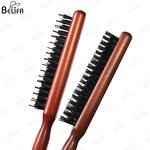 Boar Bristle Hair Brush Manufacturer - Wholesale Compact Slim Teasing Comb Anti-Static