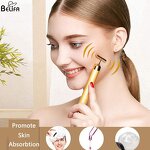 Facial Massager Manufacturer - Wholesale Custom T Shape 24k Golden Electric