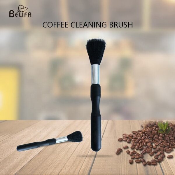 Coffee Maker Brush Manufacturer - OEM/ODM High Quality Synthetic Hair Wood Handle