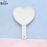 Makeup Mirror Manufacturer - OEM Custom Plastic Heart Shape with Handle