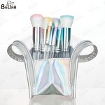 Makeup Brush Set Manufacturer - OEM Custom 10pcs Colorful Crystals Handle Bag