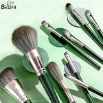 Makeup Brush Set Manufacturer - OEM/ODM Hot Selling Green 14pcs Professional Set
