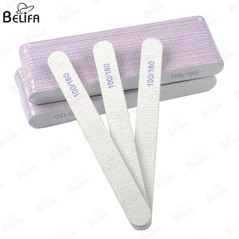 Nail File Manufacturer - OEM Custom Professional Disposable Rectangle 100/180