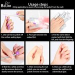 Nail Removal Foil Manufacturer - OEM/ODM Hot Selling 100pcs Aluminum Foil Soak