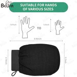 Bath Gloves Manufacturer - OEM/ODM Eco-friendly Spa White Body Mitt Scrub