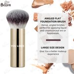Foundation Brush Manufacturer - OEM/ODM Luxurious Simple Aluminum Handle Soft
