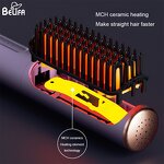 Hair Straightener Brush Manufacturer - OEM/ODM Portable Cordless USB Rechargeable