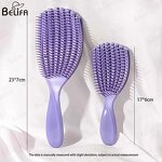 Vent Hair Brush Manufacturer - Wholesale Custom Plastic Curved Eight Rows Octopus
