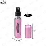 Perfume Atomizer Manufacturer - OEM/ODM Luxury 5ml Aluminum Bottom Refillable