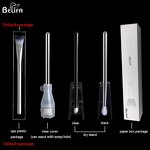 Eyelash Cleansing Brush Manufacturer - OEM/ODM Metal Plastic V Shape Swoop Curved