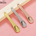 Face Cream Spoon Manufacturer - OEM Custom Zinc Alloy 6cm Eye Cream Spoon