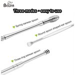 Ear Pick Set Manufacturer - OEM/ODM 5-7pcs Stainless Steel Ear Wax Remover Kit