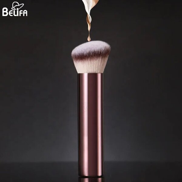 Dual Ended Brush Manufacturer - OEM/ODM Hot Selling Coffee Color Highlight Bronzer