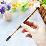 Eyelash Cleansing Brush Manufacturer - OEM Custom Dual Ended Eye Crease Shadow Brush