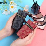 Lipstick Holder Bag Manufacturer - OEM/ODM New Designer Leather Keychain Cylinder