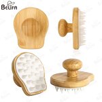Scalp Scrubber Brush Manufacturer - OEM/ODM Eco-friendly Wooden Silicone Soft Bamboo