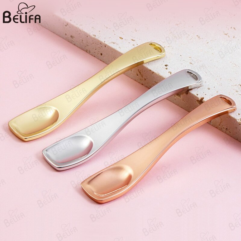 Face Spatula Manufacturer - OEM/ODM Hot Selling Zinc Alloy Skincare Scoop Spoon