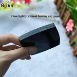 Compact Mirror Manufacturer - OEM Custom Mini Black Foldable Square Pocket