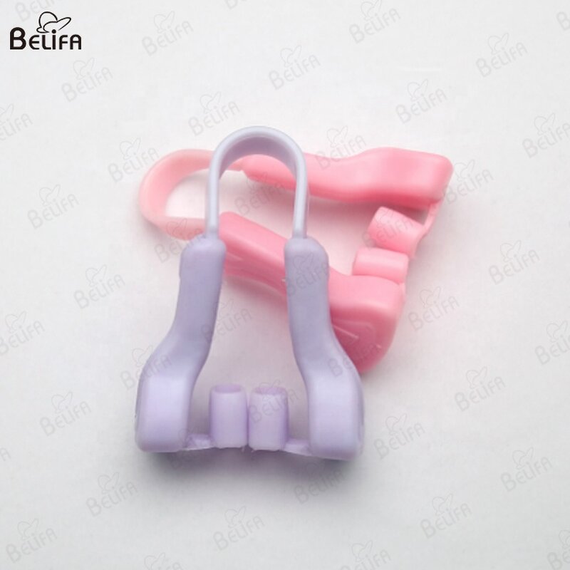 Nose Clip Manufacturer - OEM/ODM Plastic Pink Purple Transparent Lifting Clip
