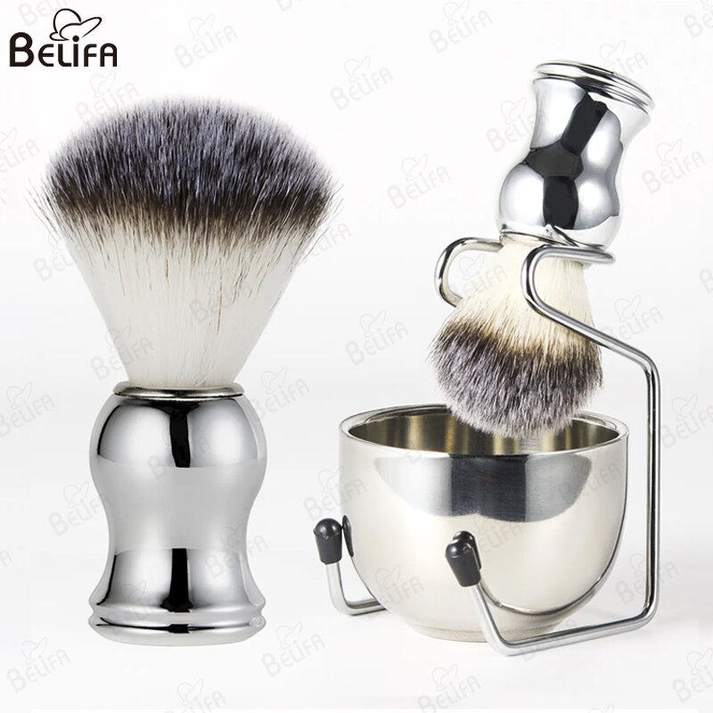 Shaving Kit Manufacturer - OEM/ODM New Luxury Nylon Hair Soap Bowl Stand