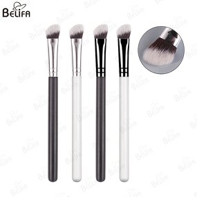 Concealer Brush Manufacturer - OEM/ODM New Round Head Professional Flat Synthetic