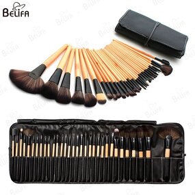 Makeup Brush Set Manufacturer - OEM/ODM Hot Selling 32 Pcs Professional Set Bag