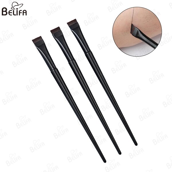 Eye Brush Manufacturer - OEM/ODM High-end Ultra Fine Thin Flat Angled Brush