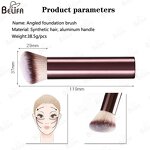 Foundation Brush Manufacturer - OEM/ODM New High End Round Angled Blending Brush
