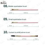 Makeup Brush Set Manufacturer - Wholesale 10 Pcs Crystal Goat Synthetic Hair Set