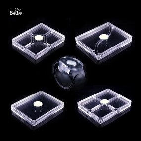 Makeup Mixing Palette Manufacturer - OEM/ODM Patent Magnetic Clear Acrylic with Lid