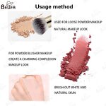 Kabuki Brush Manufacturer - OEM/ODM Luxurious Soft Synthetic Goat Hair Powder