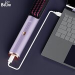 Hair Straightener Brush Manufacturer - OEM/ODM New Mini USB Charging Hot Comb