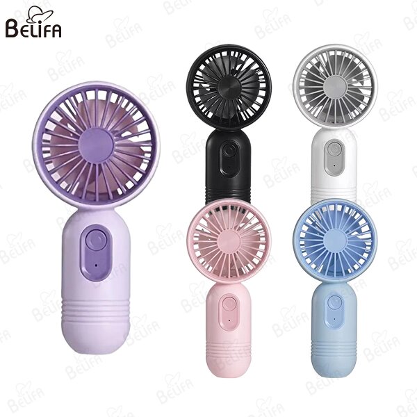 Portable Fan Manufacturer - OEM/ODM Rechargeable Mini 3 Speeds Handheld Fan