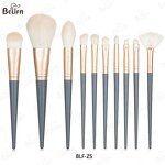 Makeup Brush Set Manufacturer - OEM/ODM Portable 10pcs Man Made Fibers Set
