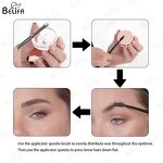 Brow Applicator Manufacturer - OEM Custom 2-in-1 Wax Spatula with Eyebrow Brush