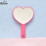 Makeup Mirror Manufacturer - OEM Custom Plastic Heart Shape with Handle