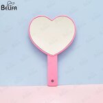 Makeup Mirror Manufacturer - OEM Custom Plastic Heart Shape with Handle