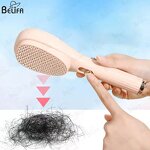 Self Cleaning Hair Brush Manufacturer - OEM/ODM New Retractable Anti-static Scalp
