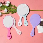 Hand Held Mirror Manufacturer - OEM Custom Promotional Plastic Portable Oval