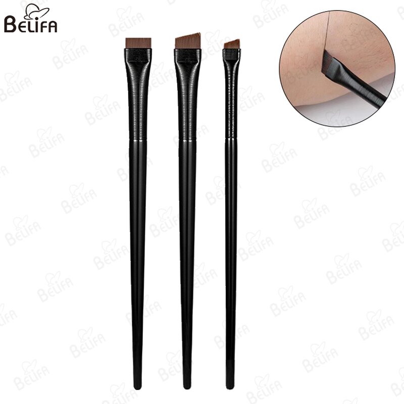 Eyebrow Eyeliner Brush Manufacturer - OEM/ODM Super Thin Flat Precision Definer