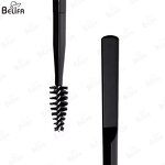 Brow Applicator Manufacturer - OEM Custom 2-in-1 Wax Spatula with Eyebrow Brush