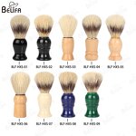 Shave Brush Manufacturer - OEM Custom Man Salon Wooden Handle Bristle Badger
