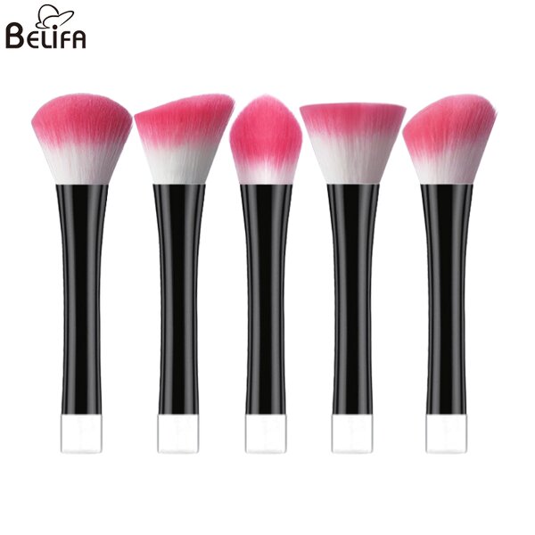 Foundation Brush Manufacturer - OEM/ODM New Metal Handle Synthetic Hair Kabuki