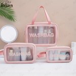 Cosmetic Bag Manufacturer - OEM Custom PVC Transparent Clear Zipper Organizer