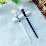 Eyelash Cleansing Brush Manufacturer - OEM/ODM New Fluffy Black White Silver Curved