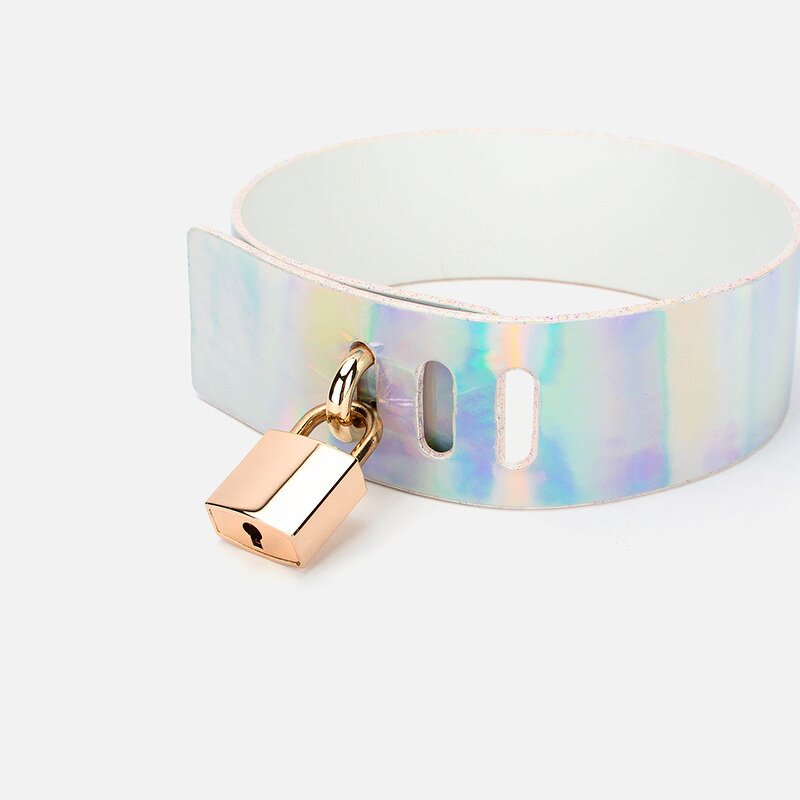 Locking Collar Manufacturer - OEM PU Leather Bondage Collar