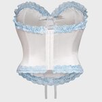 Satin Bustier Top Supplier - OEM Detachable Strap Lingerie